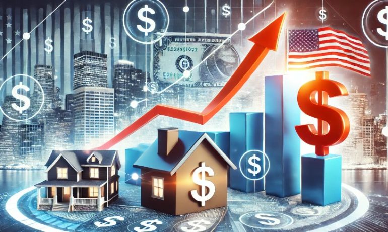 Ставки по ипотеке в США выросли рекордными темпами более чем за год